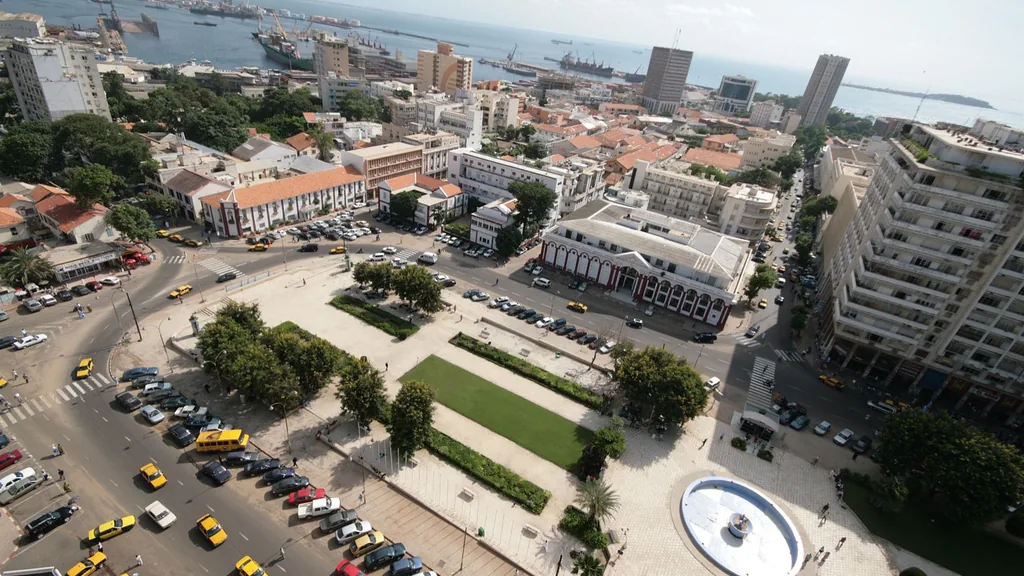 Vue de Dakar, Sénégal — zone d'intervention des équipes Climsen (Almadies à Rufisque)